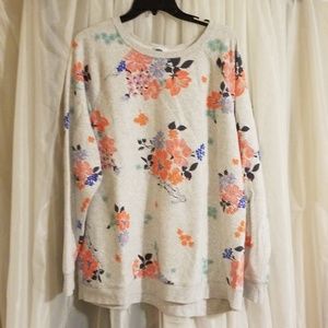 Floral sweatshirt